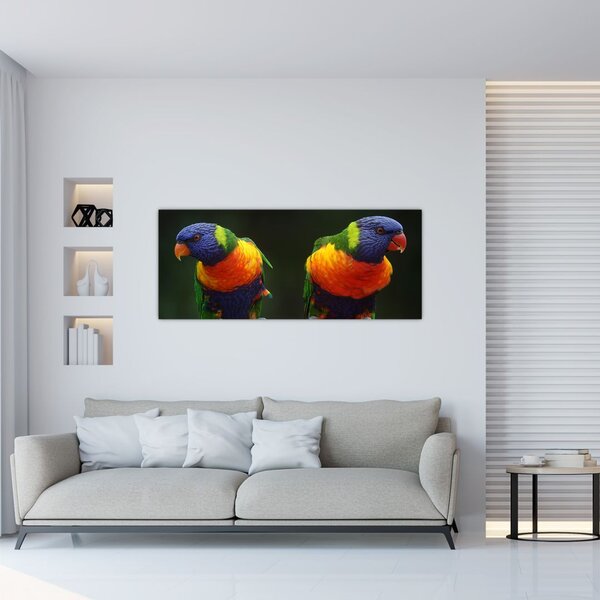 Slika papiga (120x50 cm)