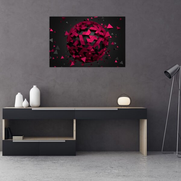 3D apstraktna slika (90x60 cm)