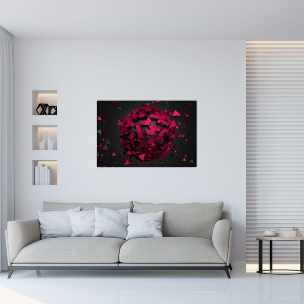 3D apstraktna slika (90x60 cm)