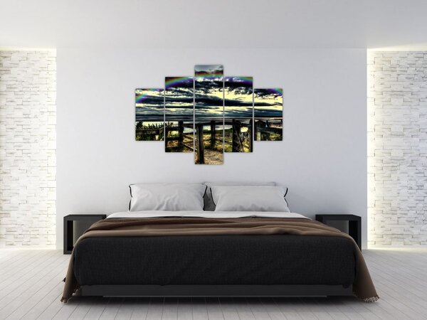 Slika duge nad morem (150x105 cm)