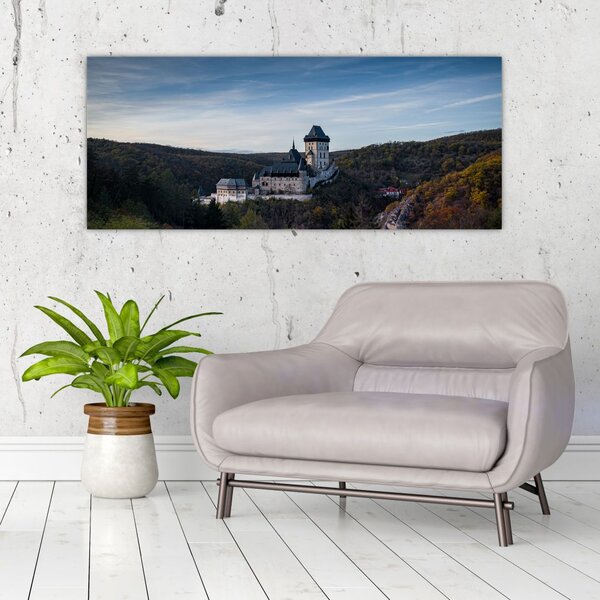 Slika Karlštejna (120x50 cm)