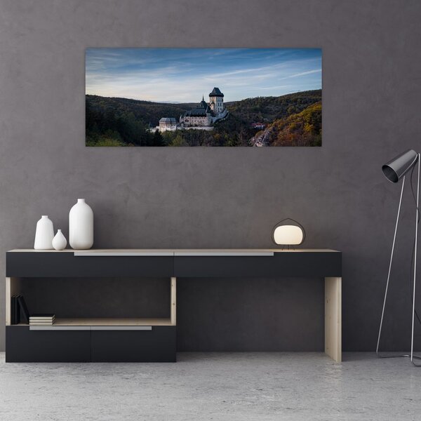Slika Karlštejna (120x50 cm)