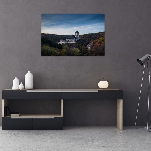 Slika Karlštejna (90x60 cm)