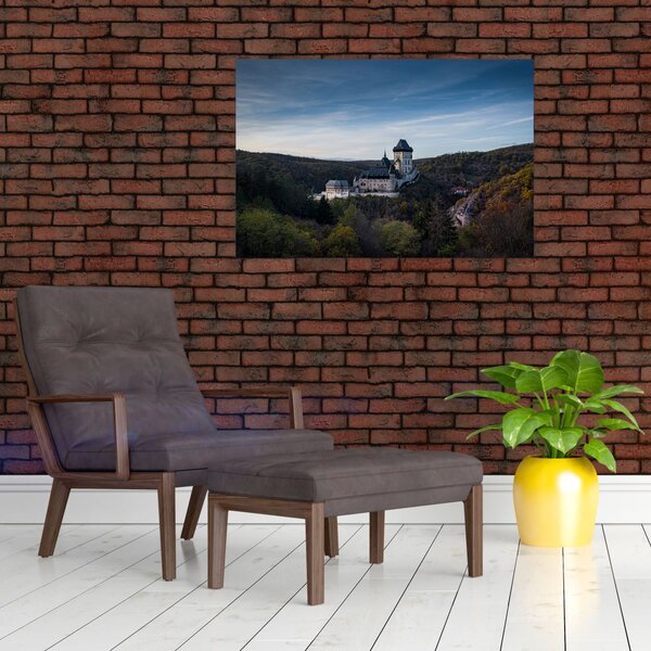 Slika Karlštejna (90x60 cm)