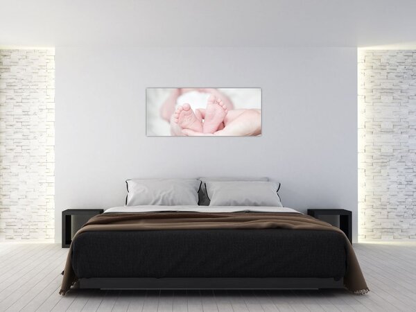 Slika dječjih stopala (120x50 cm)