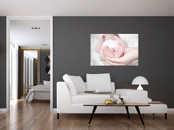 Slika dječjih stopala (90x60 cm)