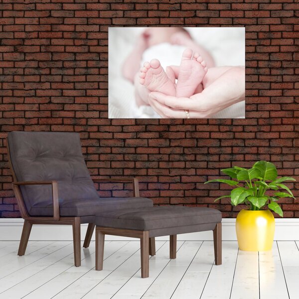 Slika dječjih stopala (90x60 cm)