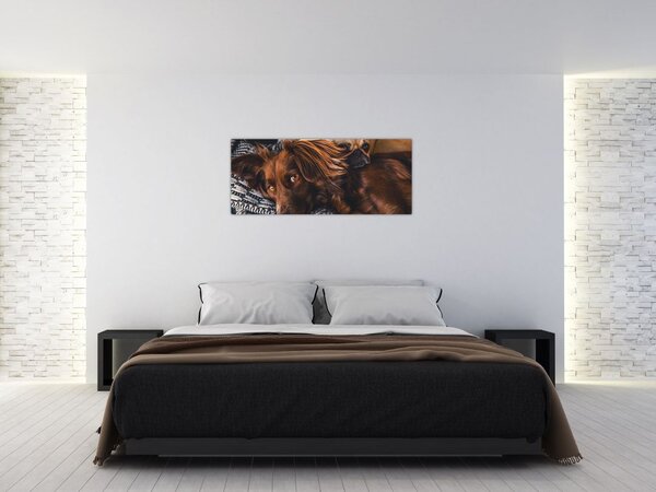 Slika pasa koji leže (120x50 cm)