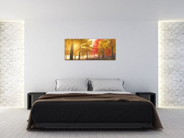Slika jesenskog drveća (120x50 cm)