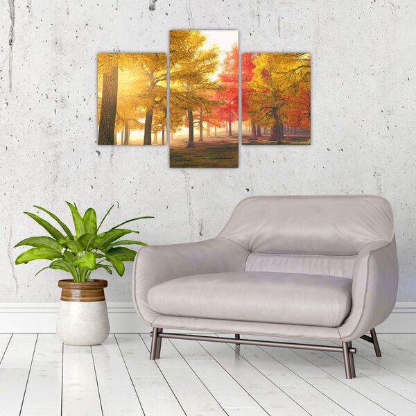 Slika jesenskog drveća (90x60 cm)