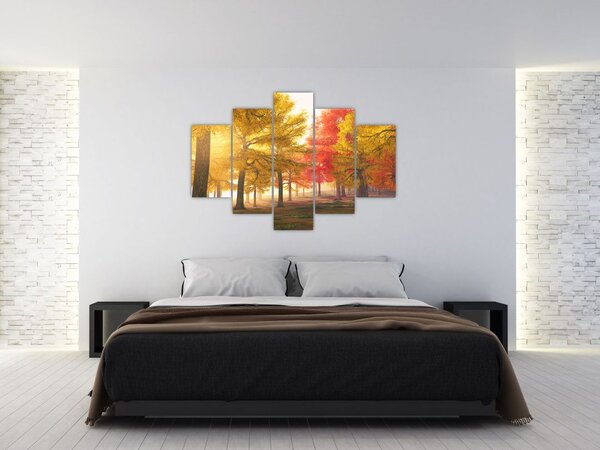 Slika jesenskog drveća (150x105 cm)