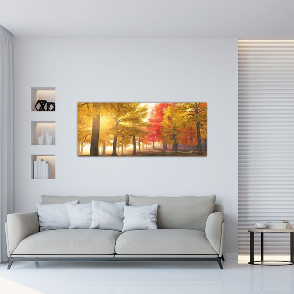 Slika jesenskog drveća (120x50 cm)