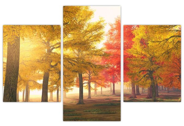 Slika jesenskog drveća (90x60 cm)