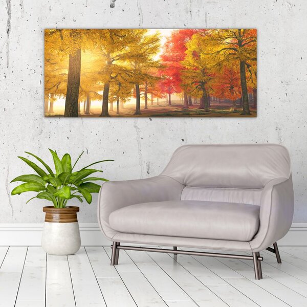 Slika jesenskog drveća (120x50 cm)