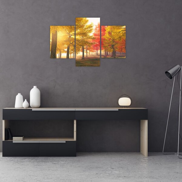 Slika jesenskog drveća (90x60 cm)