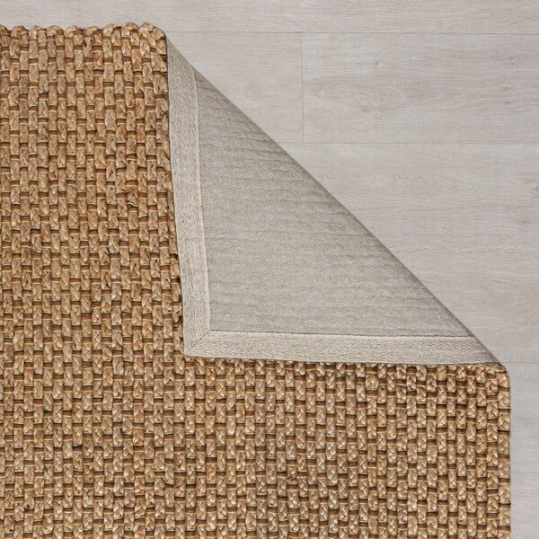 Tepih od jute u prirodnoj boji 60x150 cm Sol - Flair Rugs