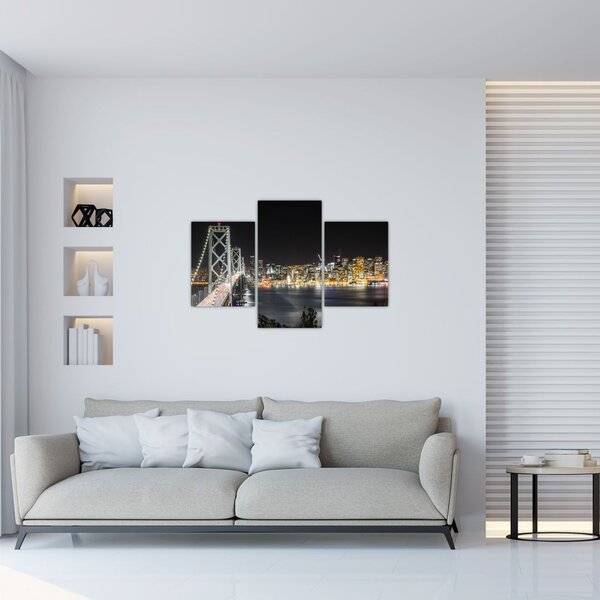 Slika Brooklyn mostova i New Yorka (90x60 cm)