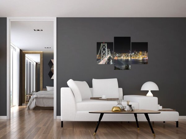 Slika Brooklyn mostova i New Yorka (90x60 cm)