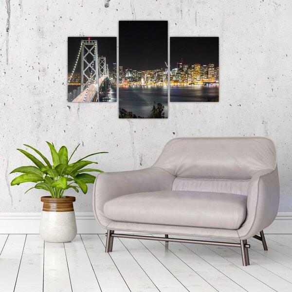 Slika Brooklyn mostova i New Yorka (90x60 cm)