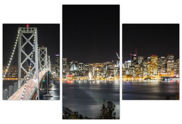 Slika Brooklyn mostova i New Yorka (90x60 cm)