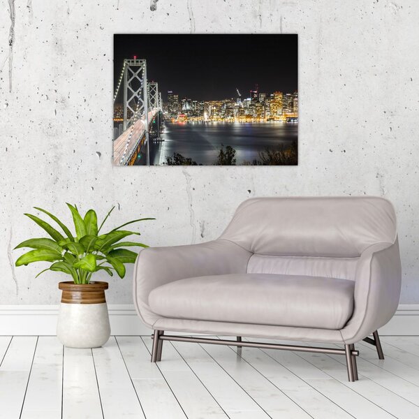Slika Brooklyn mostova i New Yorka (70x50 cm)