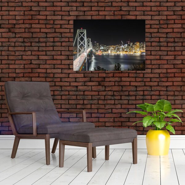 Slika Brooklyn mostova i New Yorka (70x50 cm)
