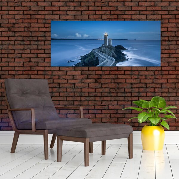 Slika svjetionika i mora (120x50 cm)