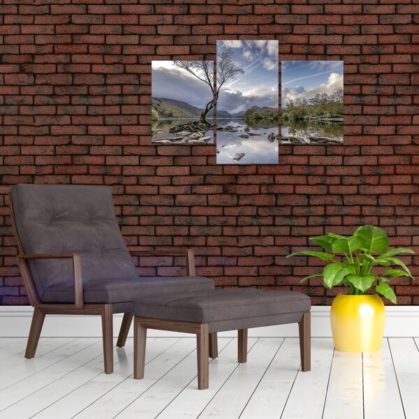 Slika rijeke sa stablom (90x60 cm)