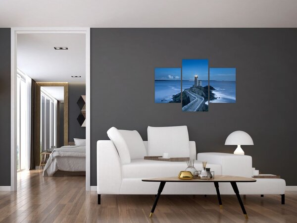 Slika svjetionika i mora (90x60 cm)