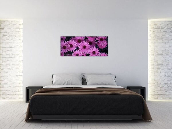 Slika ružičastog cvijeća (120x50 cm)