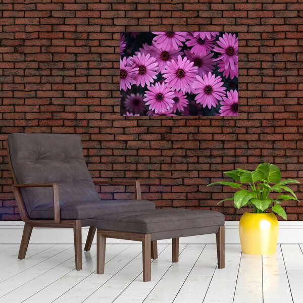 Slika ružičastog cvijeća (70x50 cm)