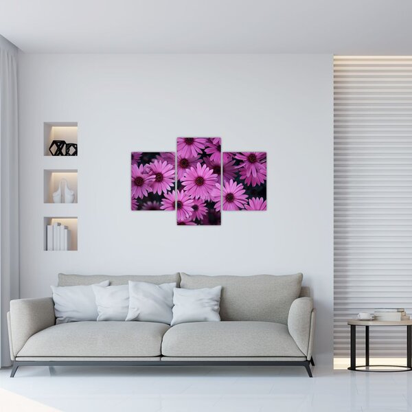 Slika ružičastog cvijeća (90x60 cm)