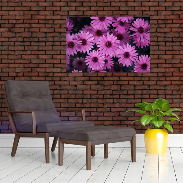 Slika ružičastog cvijeća (90x60 cm)
