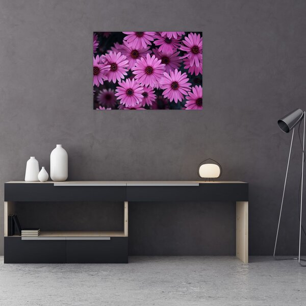 Slika ružičastog cvijeća (70x50 cm)