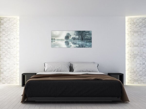 Slika zimske prirode (120x50 cm)