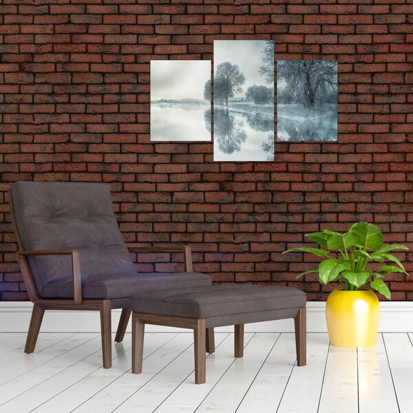 Slika zimske prirode (90x60 cm)
