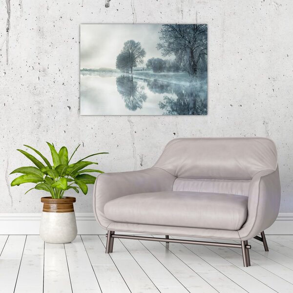 Slika zimske prirode (70x50 cm)