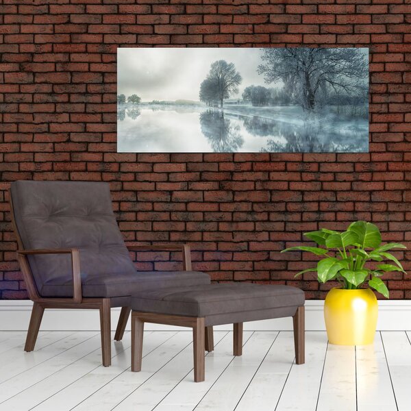 Slika zimske prirode (120x50 cm)