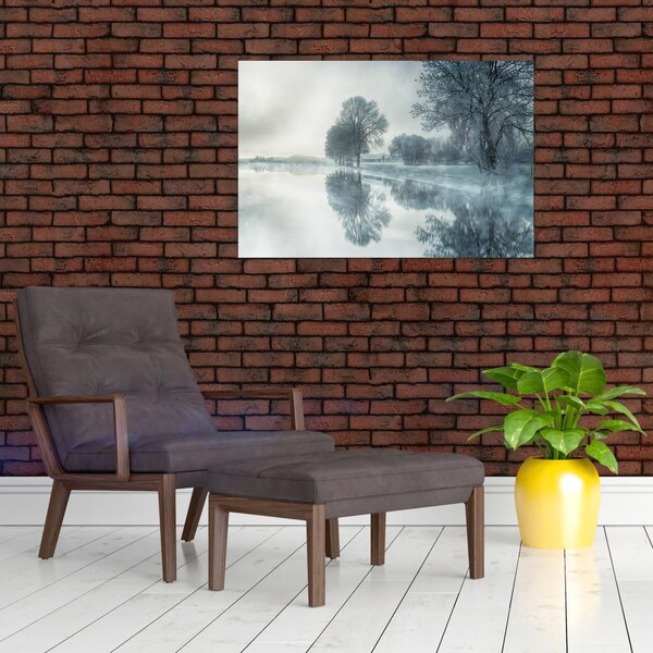 Slika zimske prirode (90x60 cm)
