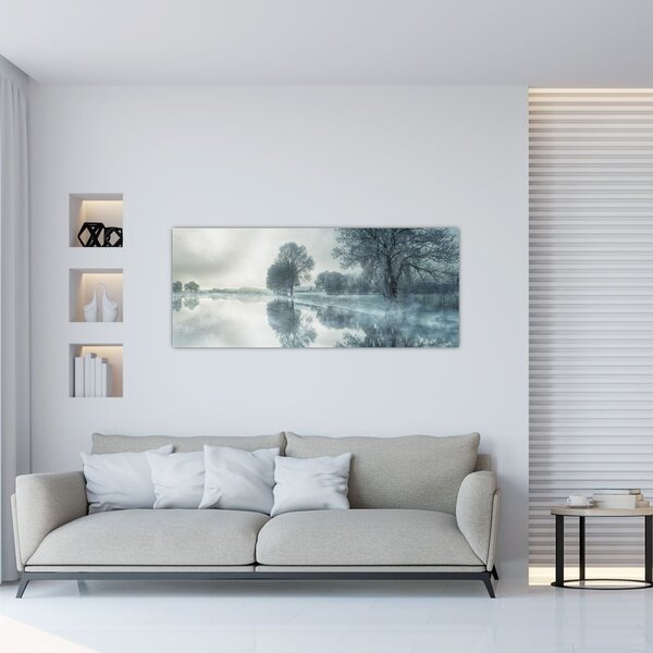 Slika zimske prirode (120x50 cm)