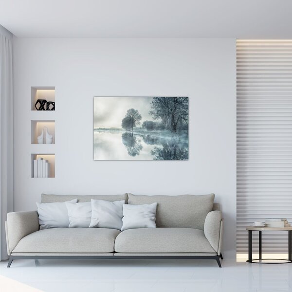 Slika zimske prirode (90x60 cm)