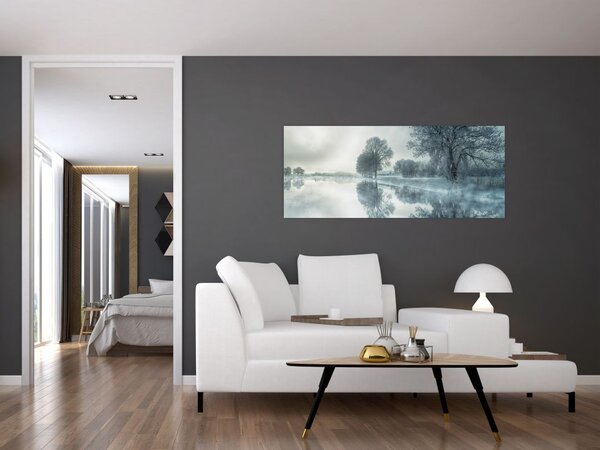 Slika zimske prirode (120x50 cm)