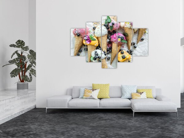 Slika sa sladoledom (150x105 cm)