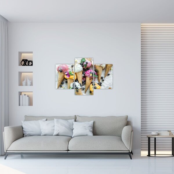 Slika sa sladoledom (90x60 cm)