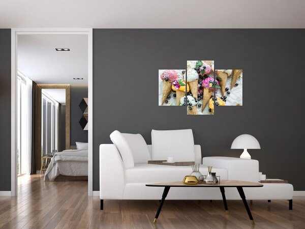 Slika sa sladoledom (90x60 cm)