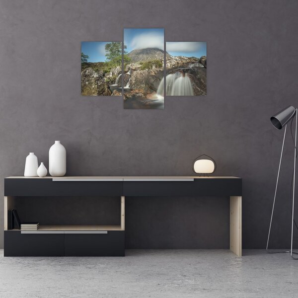Slika slapova i planina (90x60 cm)