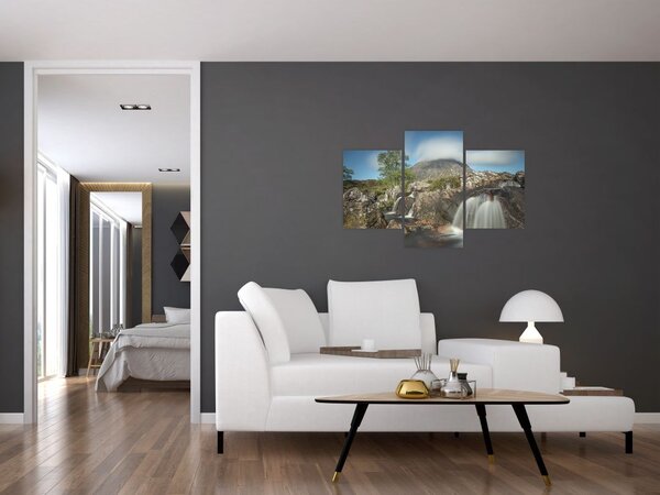 Slika slapova i planina (90x60 cm)