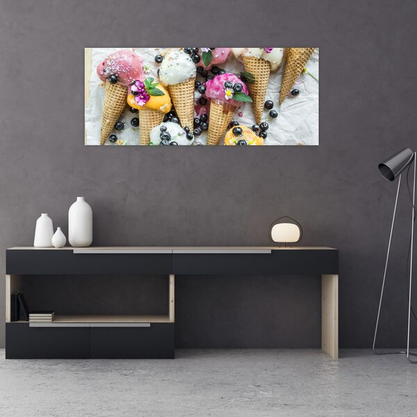 Slika sa sladoledom (120x50 cm)