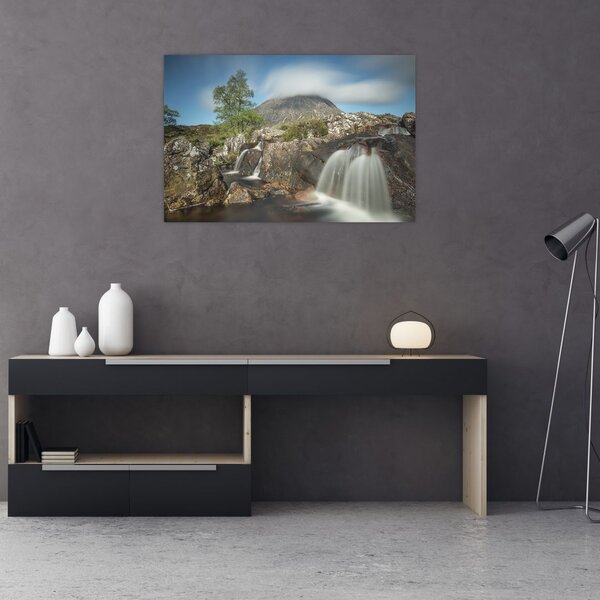 Slika slapova i planina (90x60 cm)