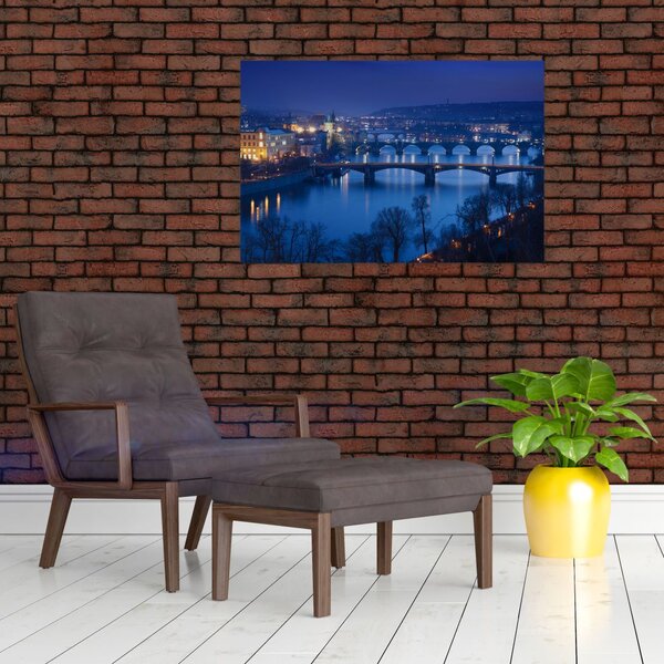Slika praških mostova (90x60 cm)